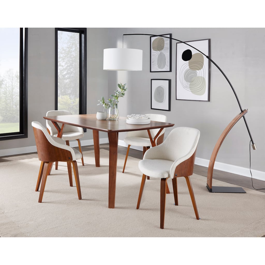 Carson Carrington Sala-Duvnas 5-Piece Dining Set with Wood Table Top