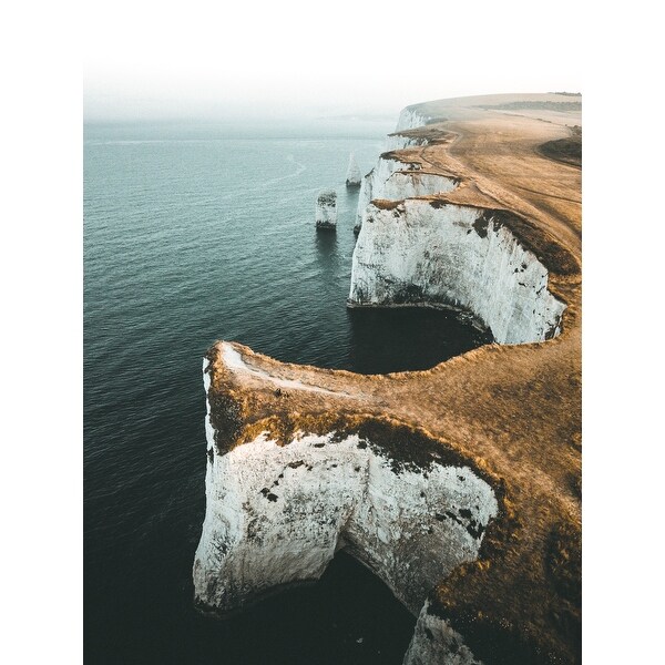 Water Sea Cliff Photograph Art Print Wall Artwork Decor