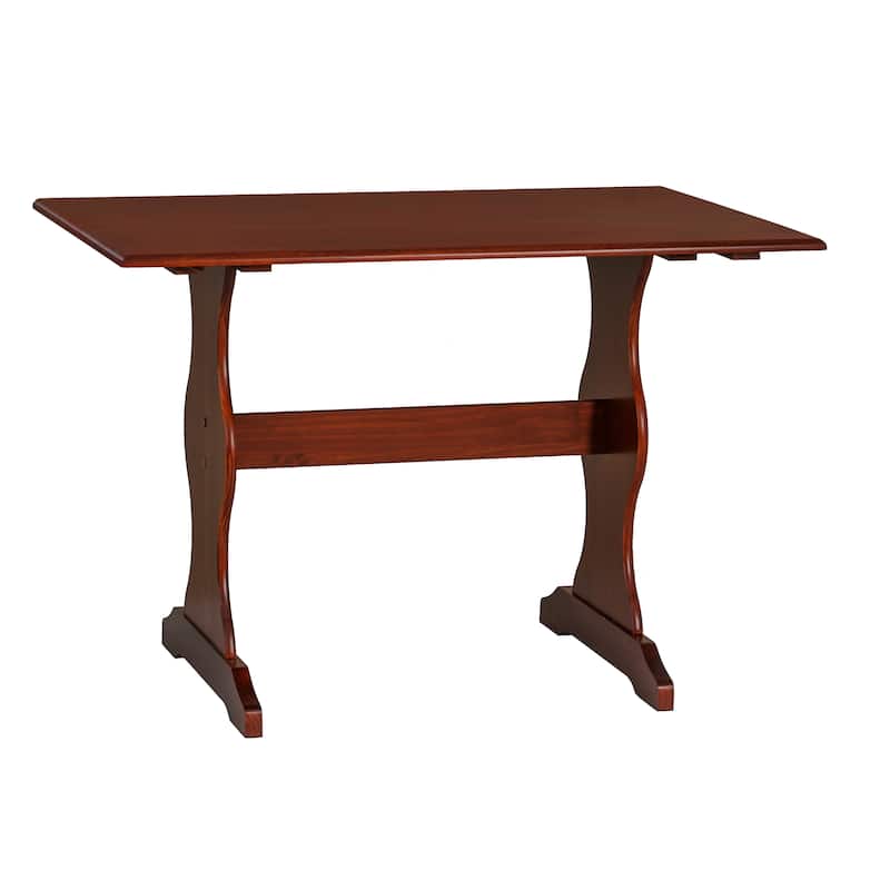 Linon Riki Family Dining Table Walnut