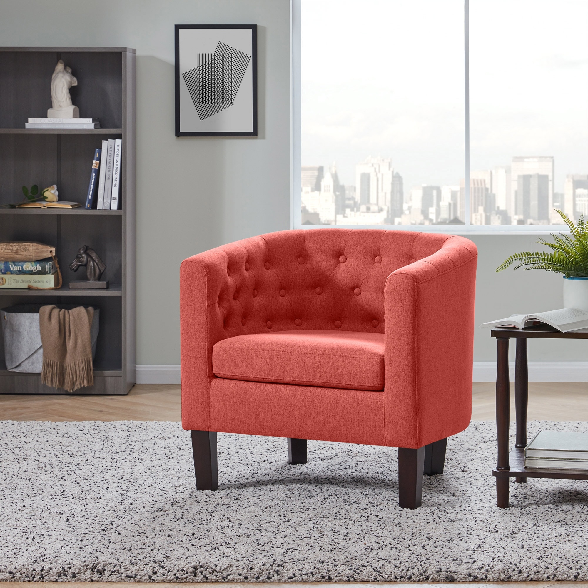 Belleze barrel on sale chair