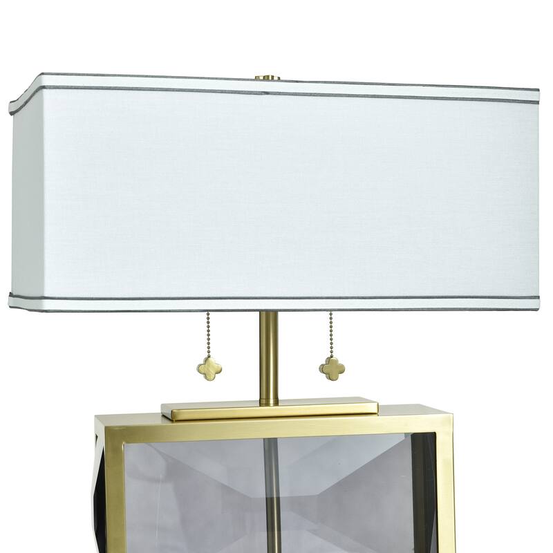 Tamara Day for Stylecraft Celeste Pure Crystal Glass Table Lamp