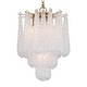 preview thumbnail 1 of 9, Crystorama Lighting Group OLL-6004 Ollie 4 Light 14" Wide Pendant / Aged Brass / Clear
