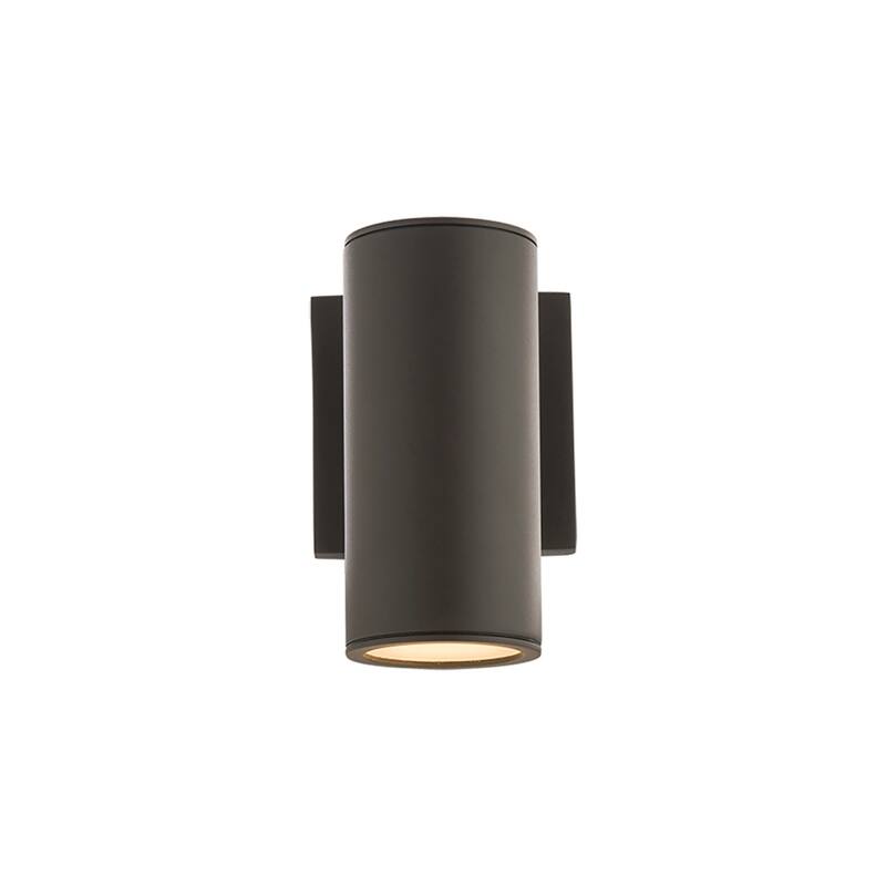 WAC Lighting Cylinder 7" Tall Single Light LED Outdoor Wall Sconce -