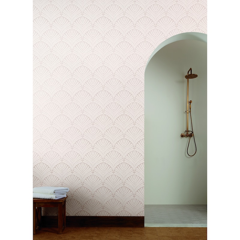 Montrouge Vinyl Beachcomber Wallpaper 20.5 in x 33 ft = 56 sq ft