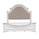 preview thumbnail 15 of 22, Magnolia Manor Antique White Upholstered Bed