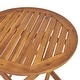 preview thumbnail 19 of 22, Hillside Outdoor Acacia Wicker Bistro Set by Christopher Knight Home - N/A