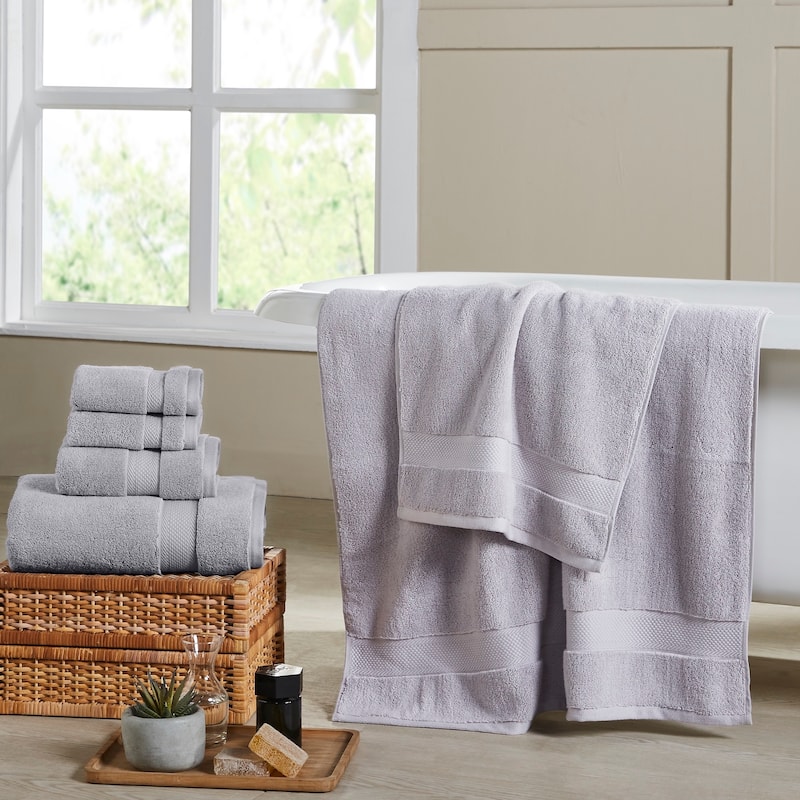 Modern Threads Luxury 6-Piece Cotton Quick-Dry Towel Set