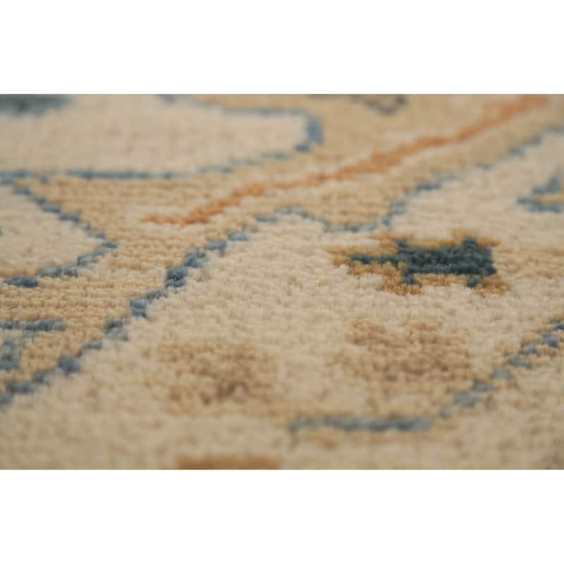 Oushak Oriental Runner Rug Handmade Transitional Wool Carpet - 2'7" x 7'11"