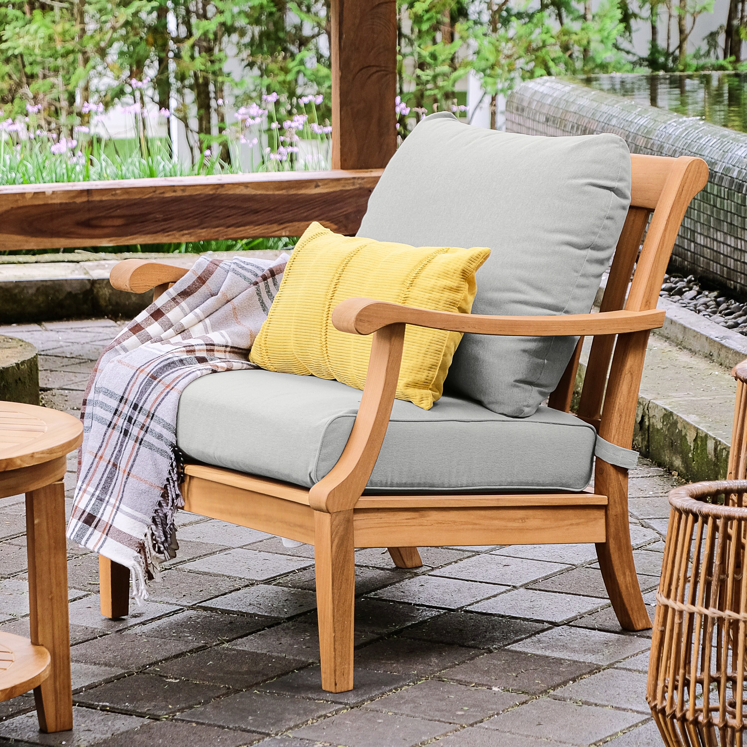 Teak lounge online set