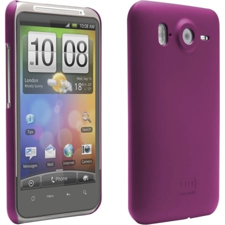 Case-Mate - Barely There Case for HTC Inspire 4G Cell Phones - Rubber Pink