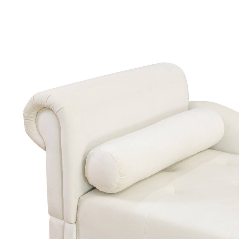 Modern Sherpa Chaise Lounge – Cozy Accent Chair for Living Room & Bedroom