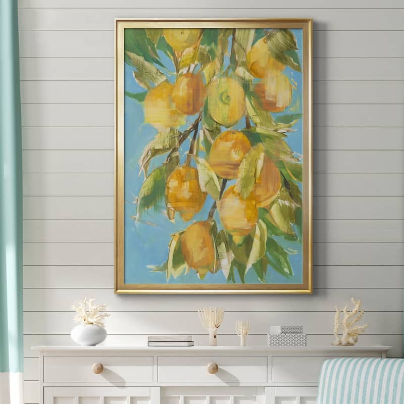 LOVELY LEMON Premium Framed Canvas - Ready to Hang
