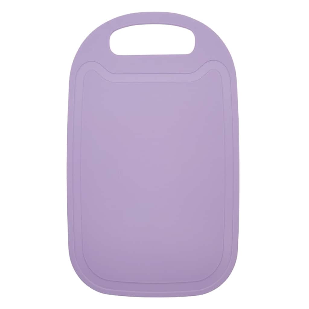 Handy Housewares 10.5" x 6.5" Pastel Color Mini Bar Cutting Board with Handle