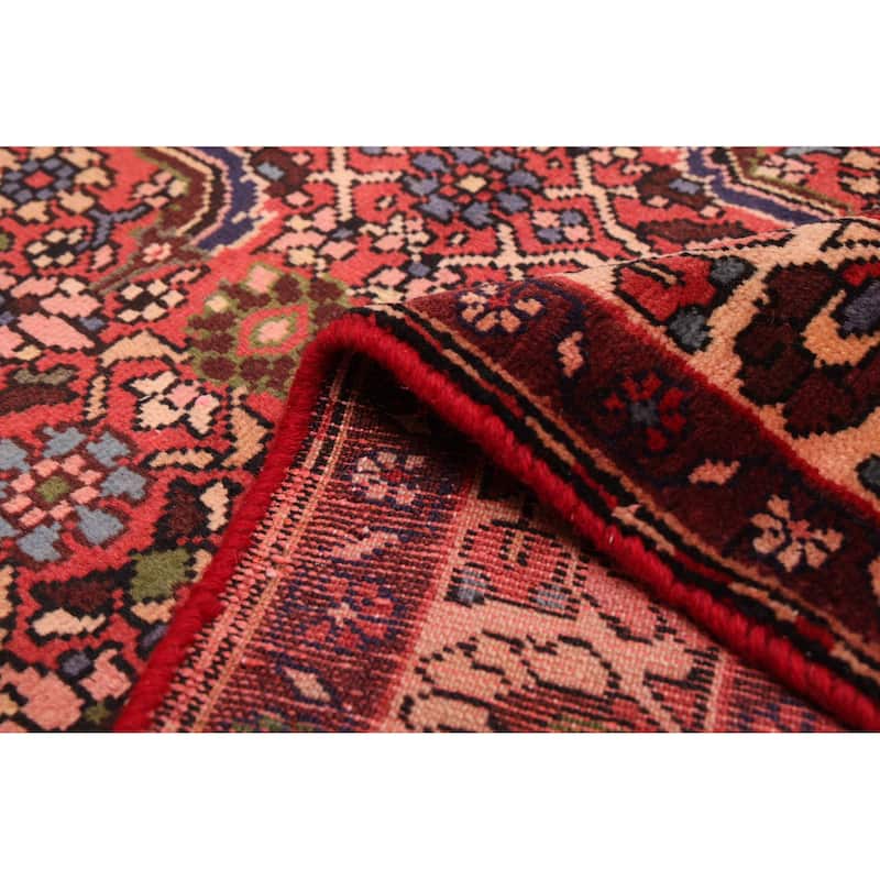 ECARPETGALLERY Hand-knotted Andelz Red Wool Rug - 3'6 x 9'4