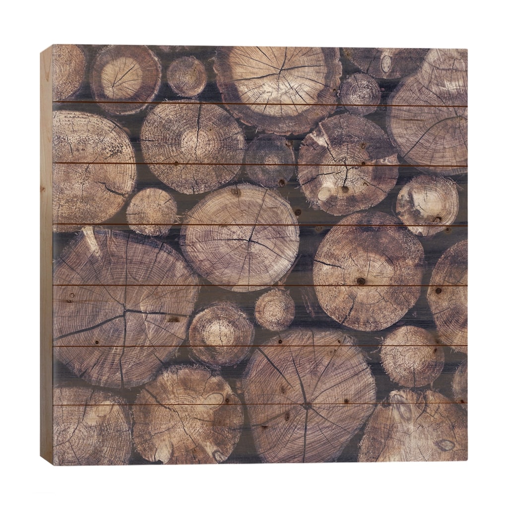 The Wood Holds Many Spirits Print On Wood by Tordis Kayma - Multi-Color