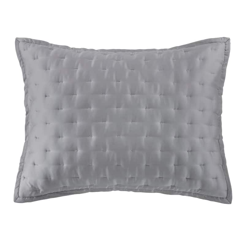 HiEnd Accents Lyocell Lyocell Quilted 2 Piece Pillow Sham Set