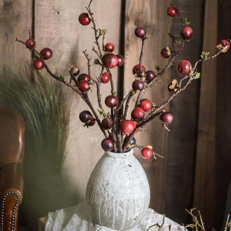 RusticReach Artificial Passion Fruit Stem 37" Tall