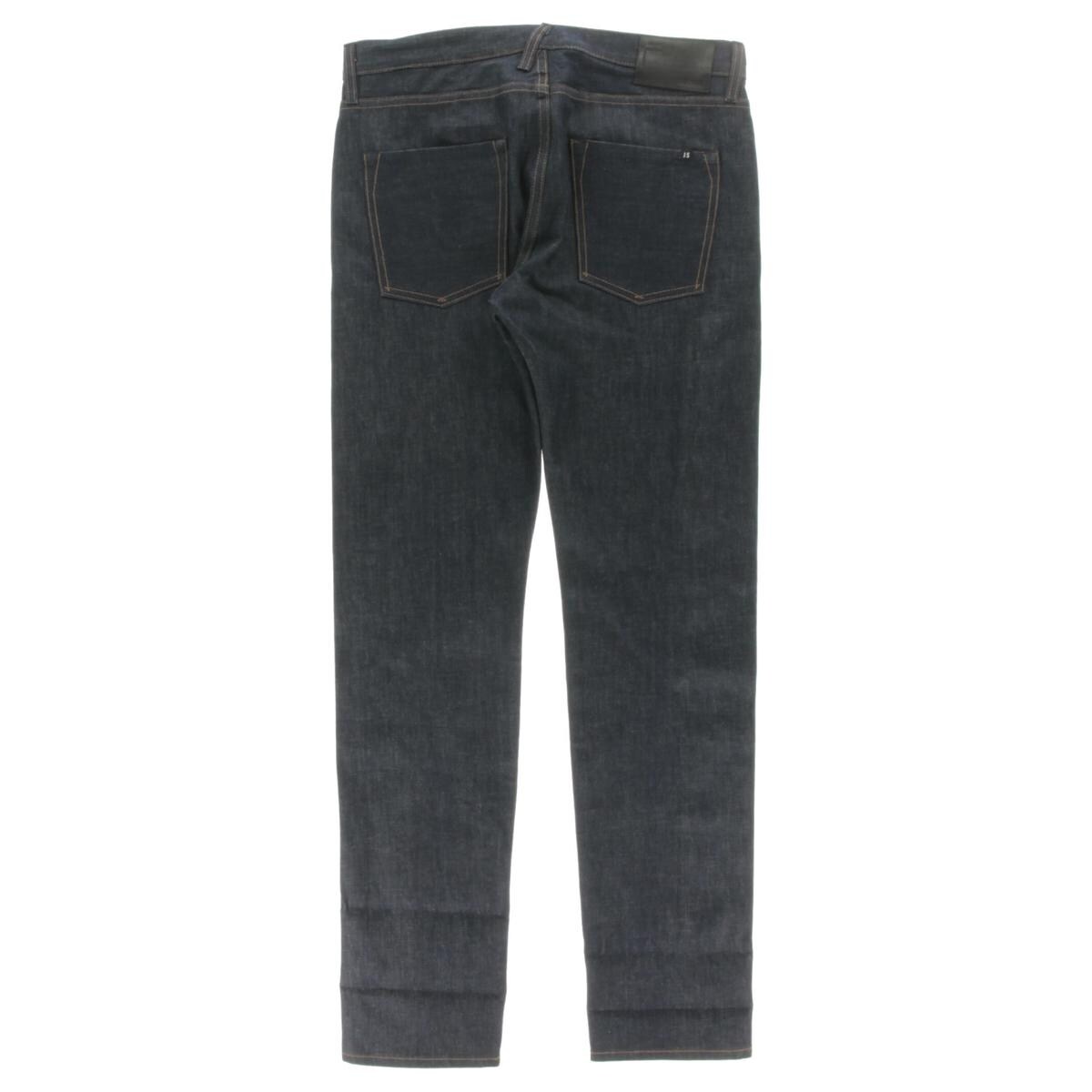 Shop Jack Spade Mens Slim Jeans Dark Wash Five Pocket Overstock