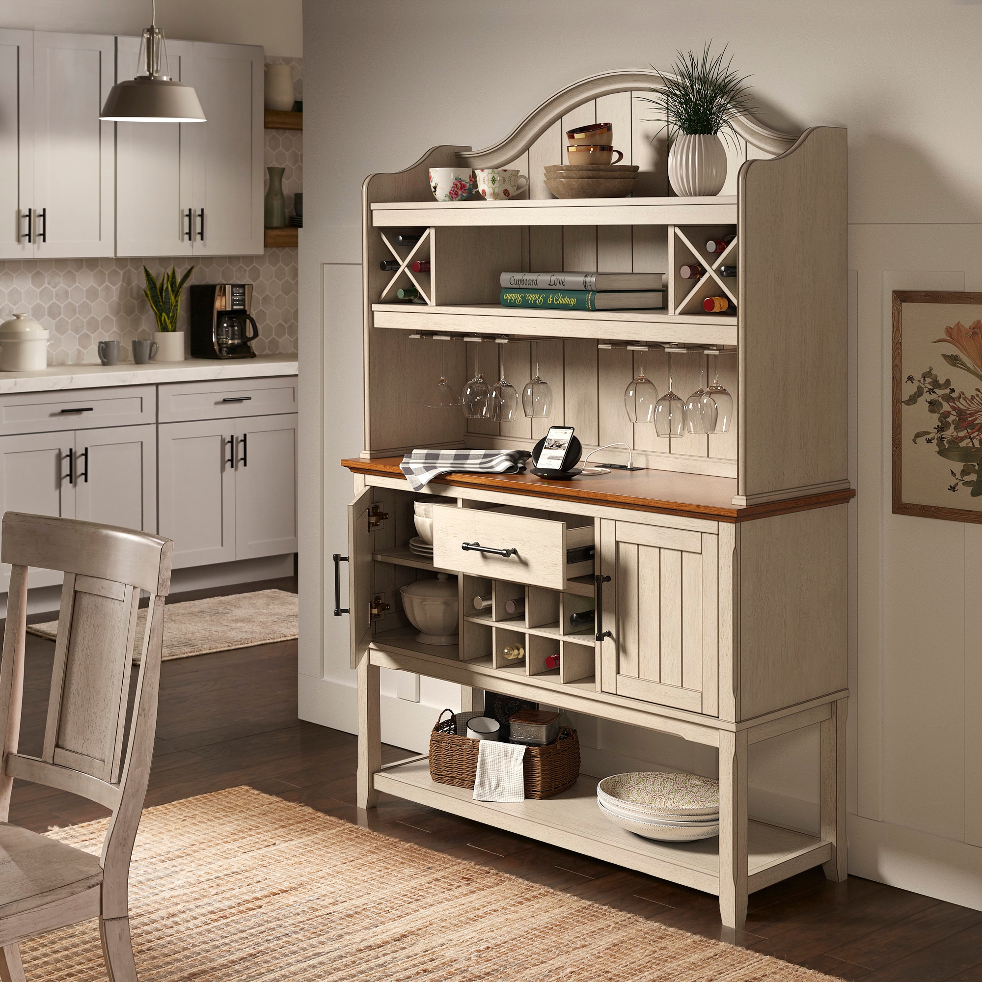 Wide kitchen new arrivals hutch