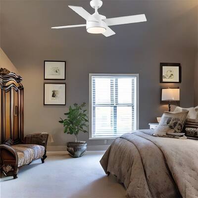 44"Intergrate Ceiling Fan Lighting w/ Remote Control and ABS Blade