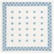 preview thumbnail 2 of 11, SAFAVIEH Handmade Kids Kinsey Dots Wool Rug 5' Square - Ivory/Blue
