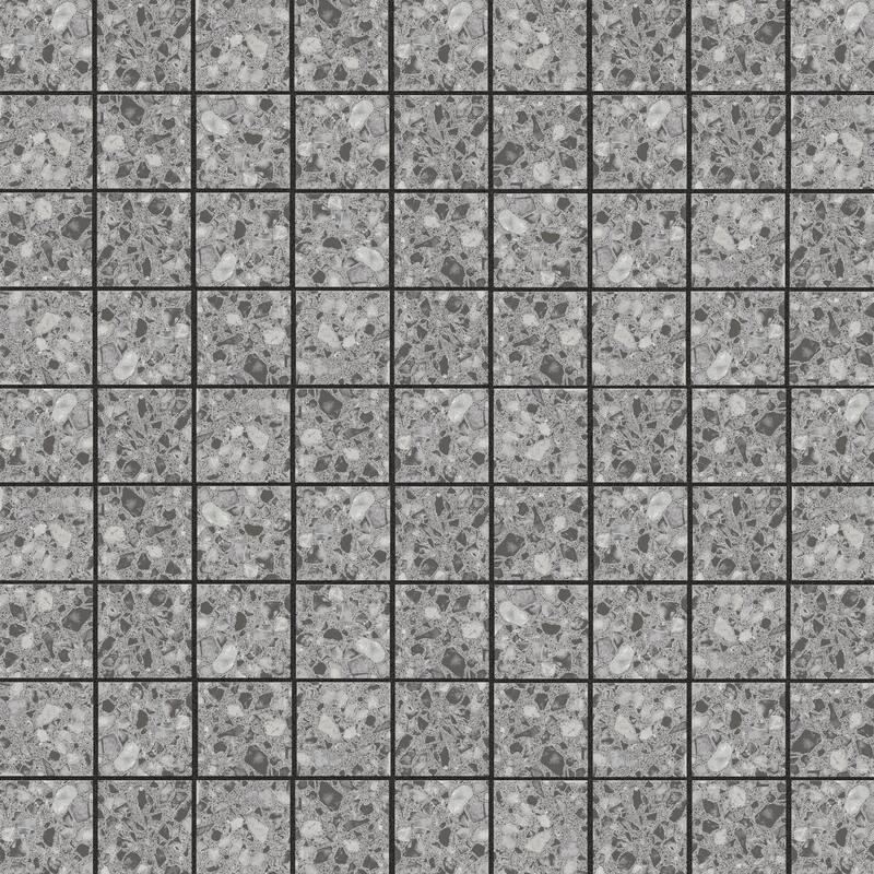 Merola Tile Riviera Taco Nero 1-5/8" x 1-5/8" Porcelain Floor and Wall Tile - Case (25 Tiles)
