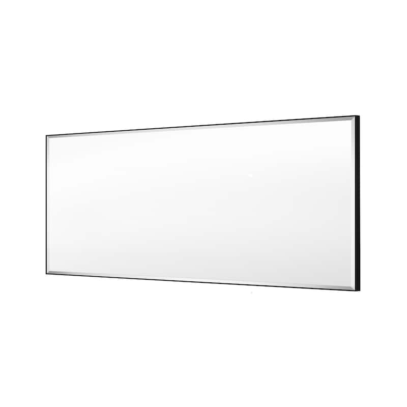 Rectangle Metal Framed Beveled Edge Bathroom Vanity Mirror