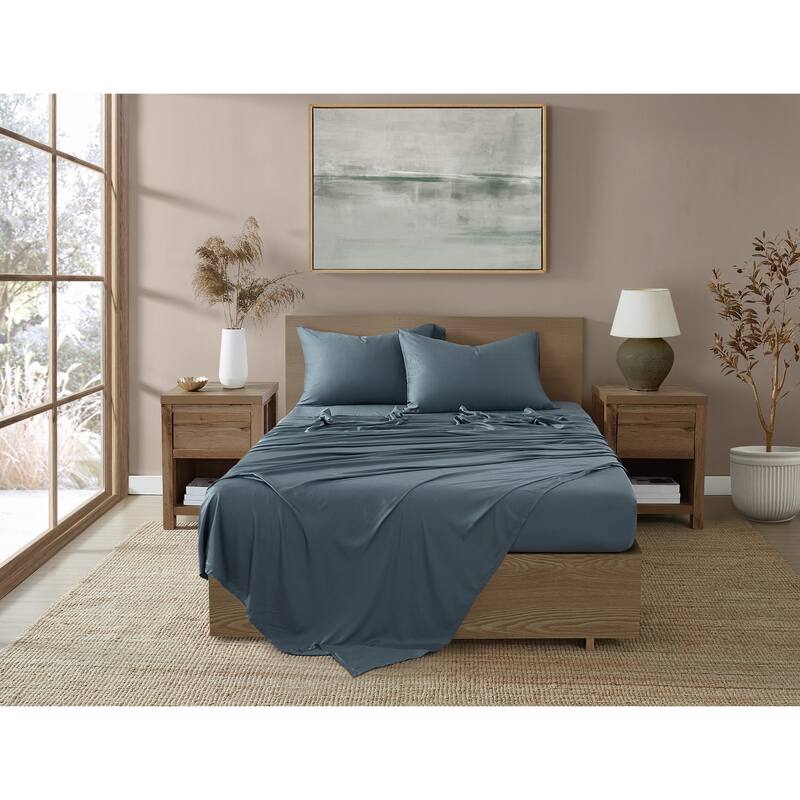 Brooklyn Loom Rayon from Bamboo 4 Piece Sheet Set