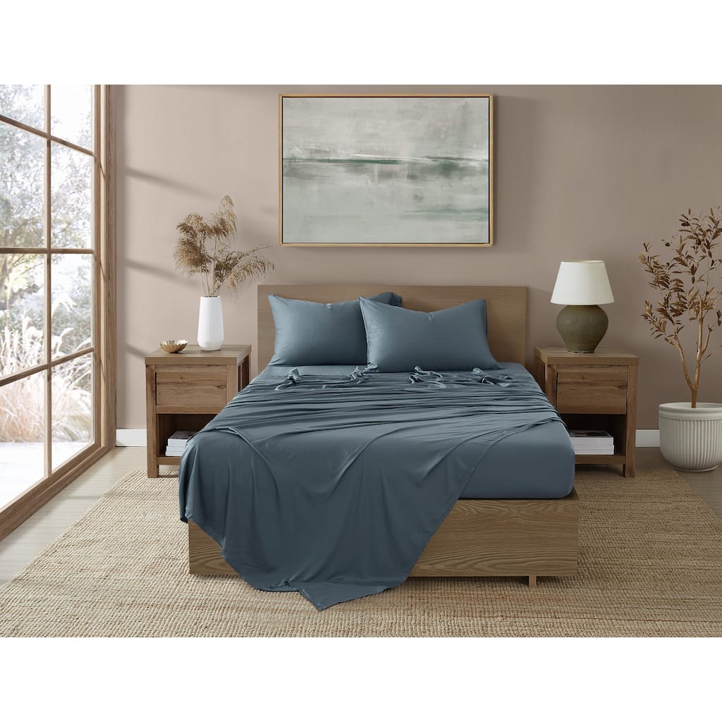 Brooklyn Loom Rayon from Bamboo 4 Piece Sheet Set