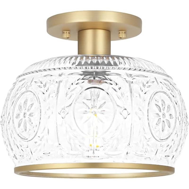Vintage Ceiling Light light gold hallway light metal bathroom lights
