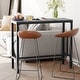 preview thumbnail 116 of 131, Crestlive Products Patio Outdoor Rectangle Bar Table Combinable Pub Table
