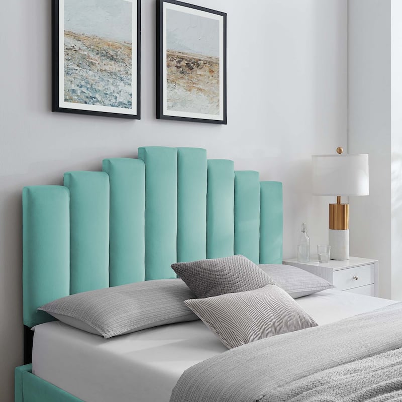 Noelle Performance Velvet Twin Headboard