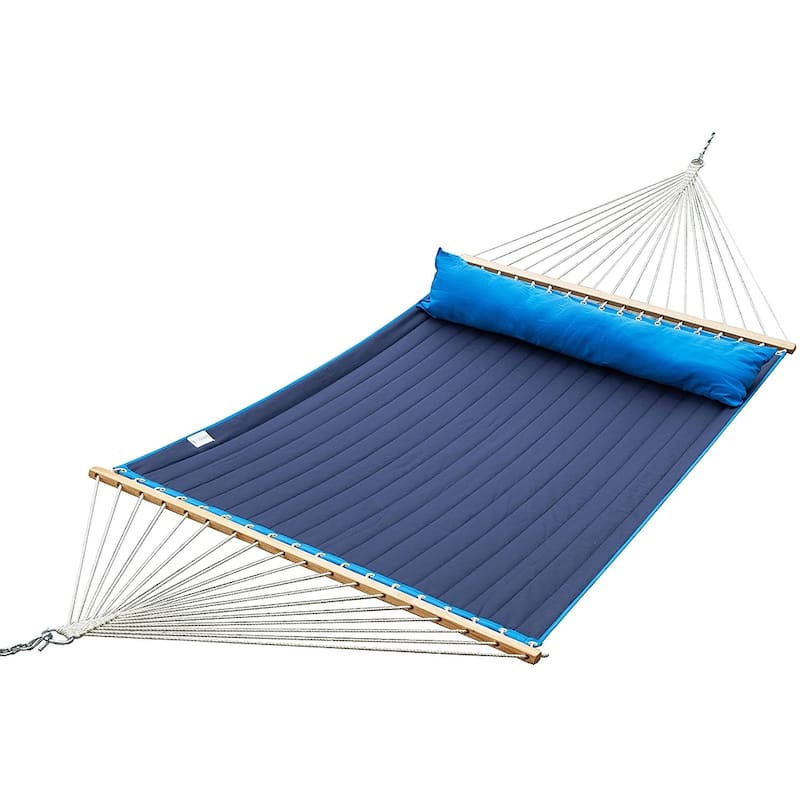 Ceara Patio Hammock Olefin Double Hammock Outdoor Patio Swing Chair - 2-Person
