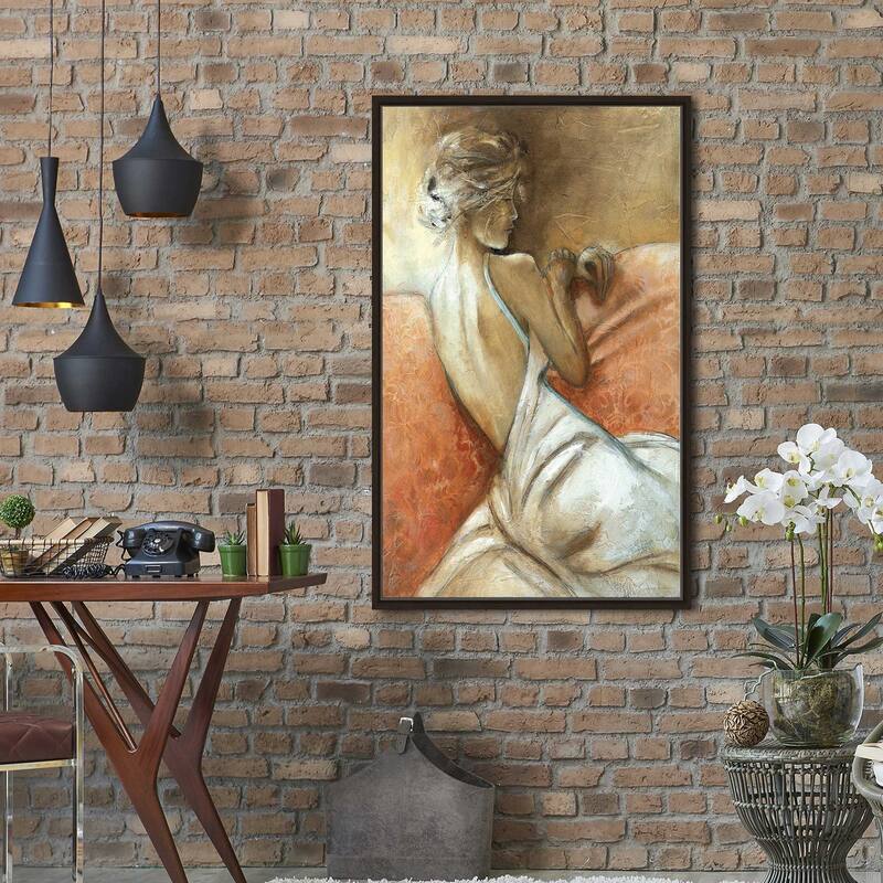 "A Quiet Refrain I" by Carol Robinson Print on Floating Canvas