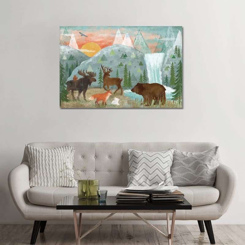 iCanvas "Woodland Forest I" by Veronique Charron Canvas Print - 32x48x1.5