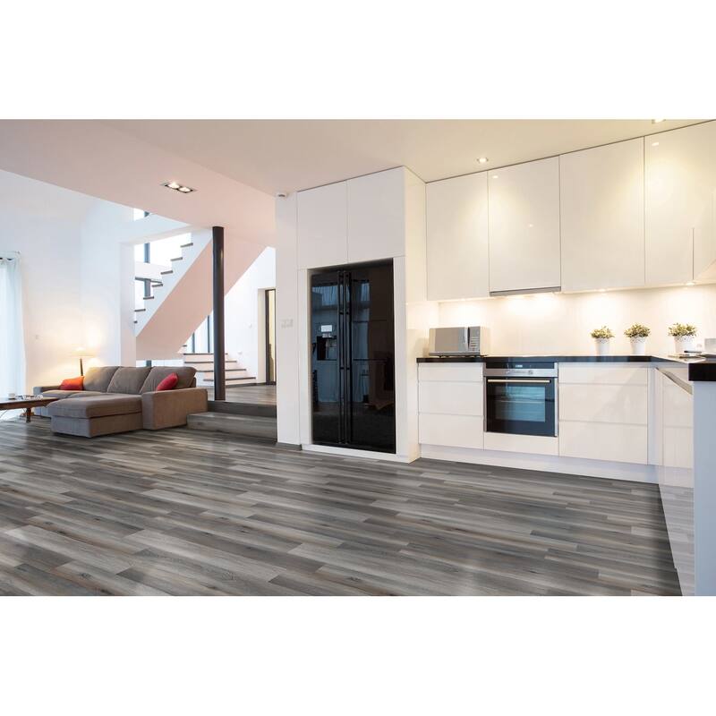 Ackland AKVTV-SR Brushwood 94" x 2" Vinyl Glue Down Vinyl Flooring