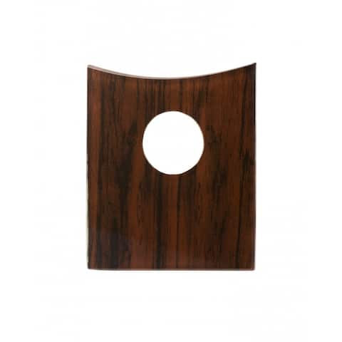 Bathroom Faucet Part Glass Mahogany Disc Single Hole Renovators Supply