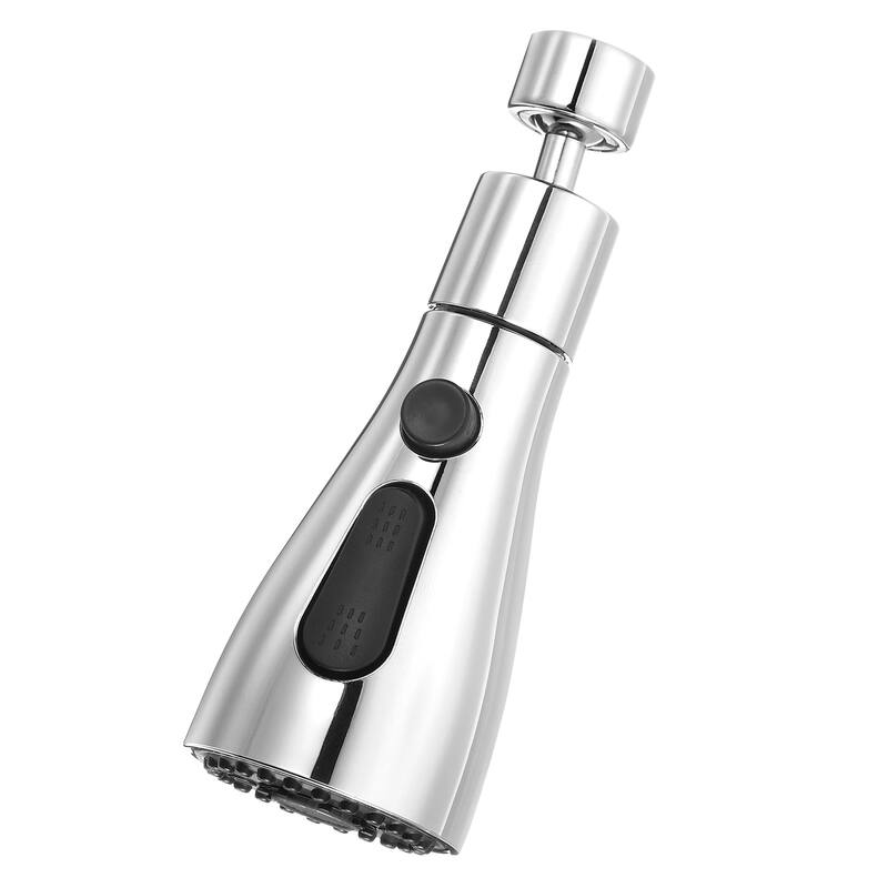 360° Swivel Kitchen Faucet Sprayer Head 3 Functions Sink Spray Nozzle - 101 x 52 mm