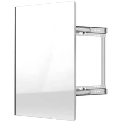 Rev-A-Shelf Sidelines 24 Inch Pull Out Mirror with Soft Close