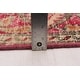 preview thumbnail 6 of 7, ECARPETGALLERY Hand-knotted Antalya Vintage Dark Pink Wool Rug - 9'0 x 11'6
