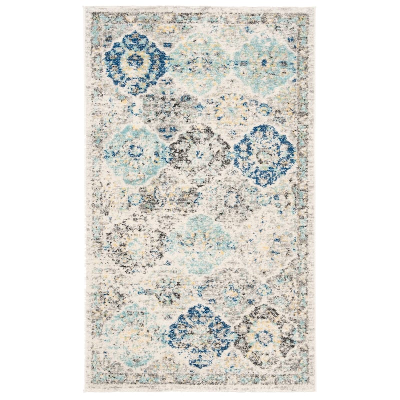 SAFAVIEH Madison Avery Boho Chic Distressed Area Rug