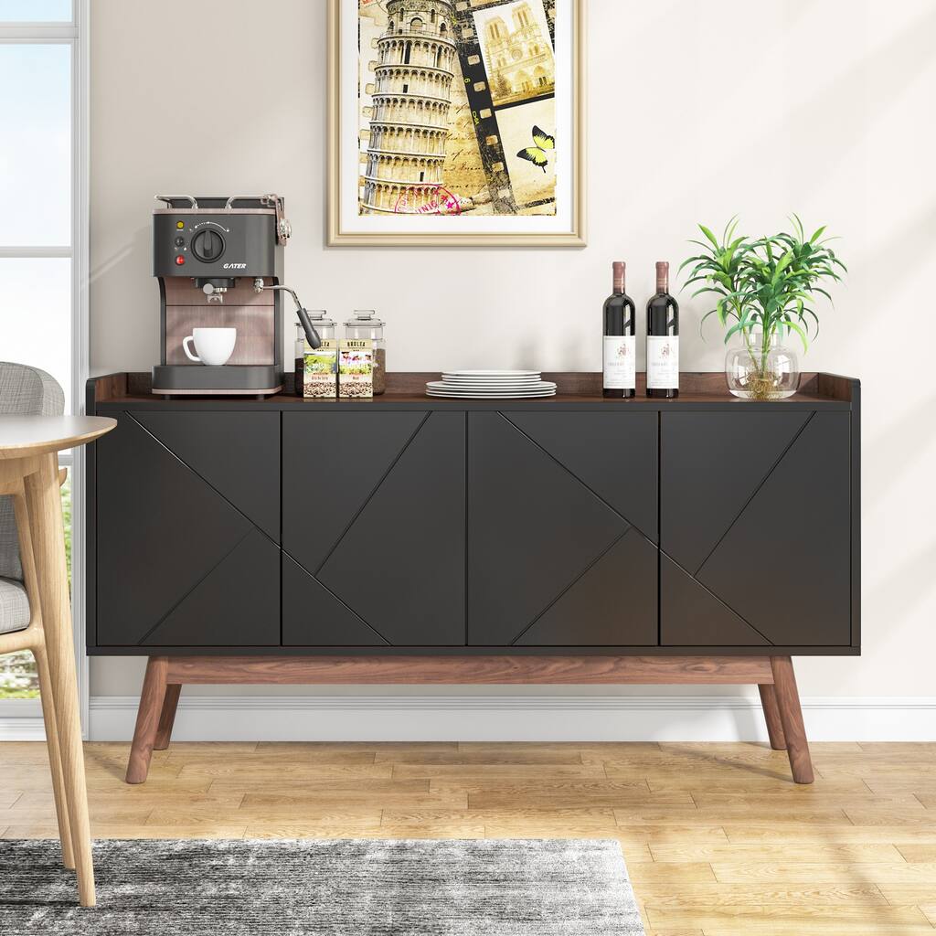 Kitchen Sideboard Buffet Table Buffet Cabinet with Storage