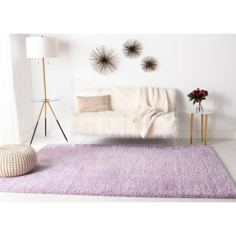 SAFAVIEH August Shag Solid 1.2-inch Thick Area Rug