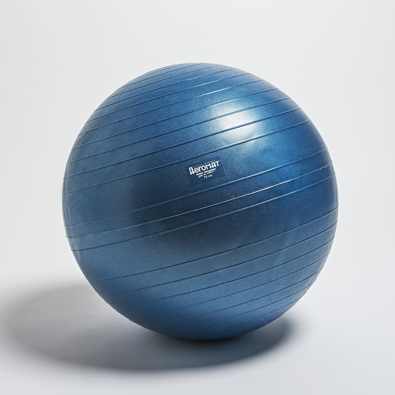Aeromat Burst-Resistant Fitness Ball - Blue - 75 cm.