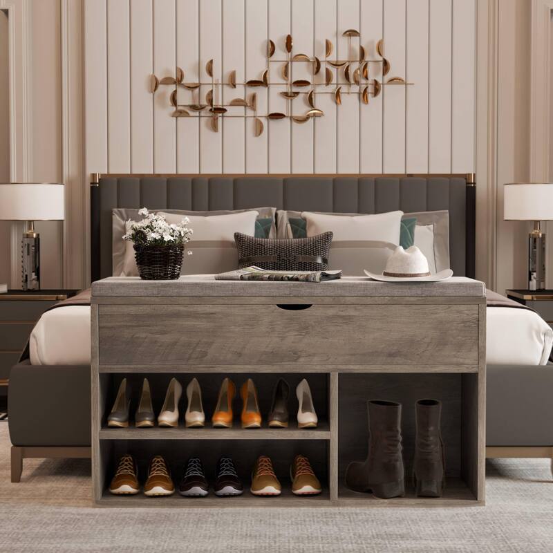 Storage Bench with Comfortable