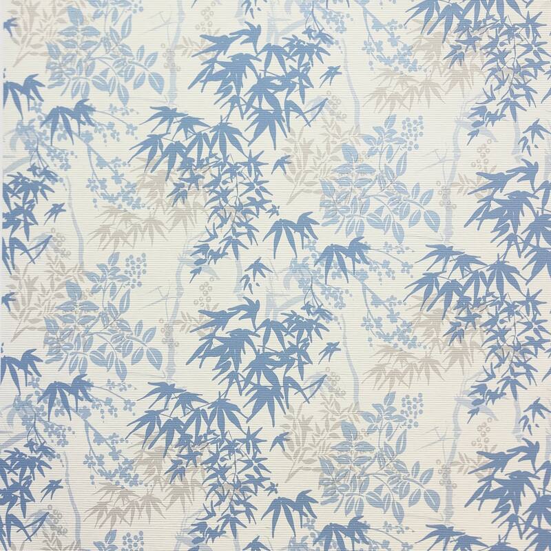 Arthouse Elinore Blue Bamboo Trail Wallpaper