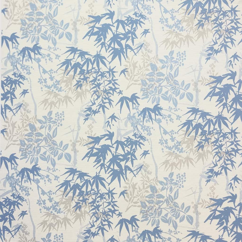 Arthouse Elinore Blue Bamboo Trail Wallpaper