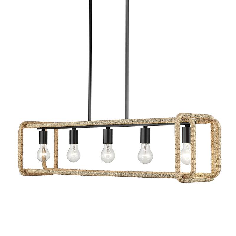 Camden 41.125" Wide 5-Light Linear Pendant