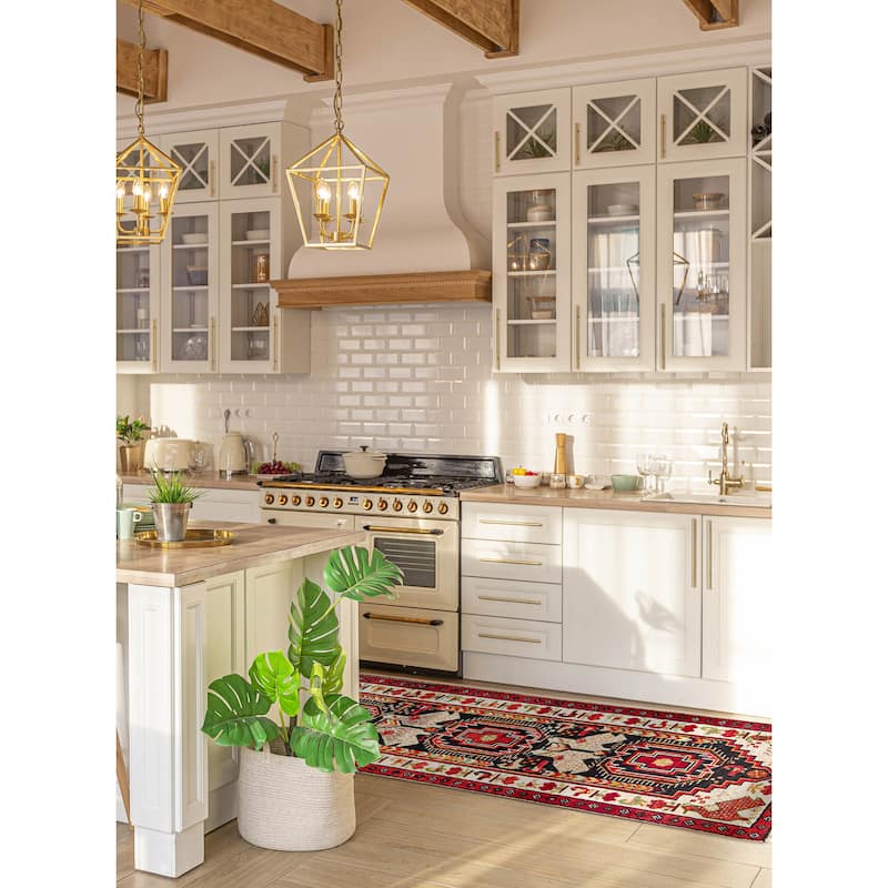 ECARPETGALLERY Hand-knotted Baluch Black Wool Rug - 2'0 x 6'7