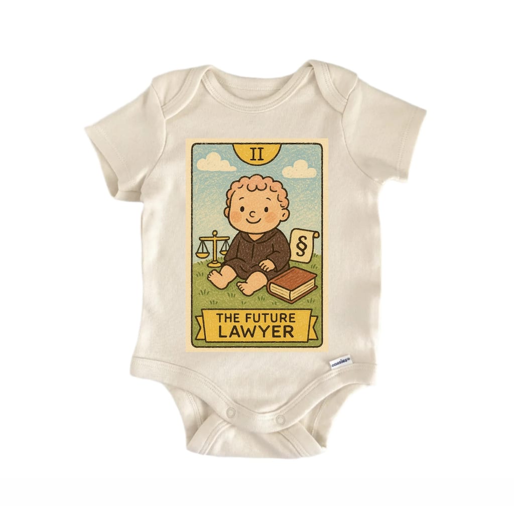Future Lawyer Tarot - Baby Bodysuit